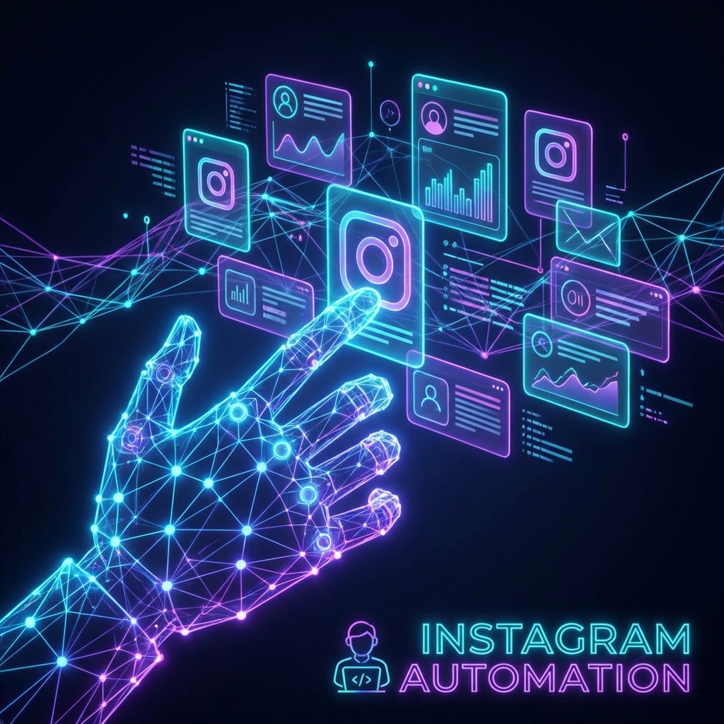 Instagram Automation Mockup